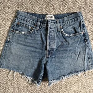 Agolde Parker Long Vintage Shorts